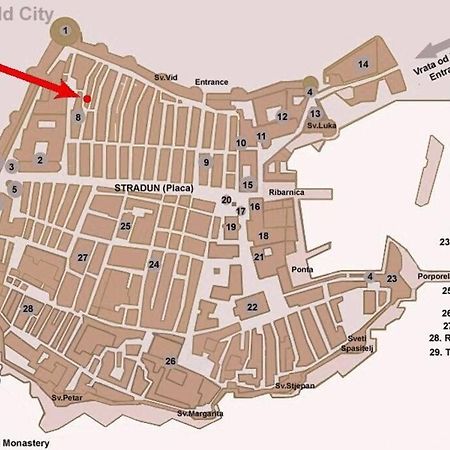 1-Bdrm With Terrace In The Old Town Apartman Dubrovnik Kültér fotó