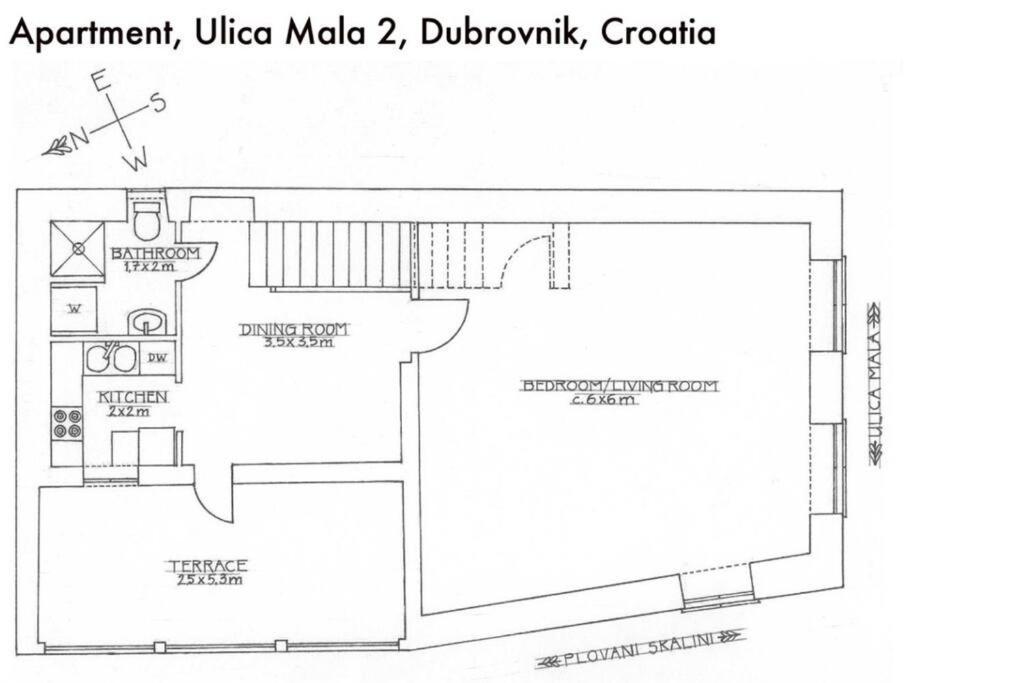1-Bdrm With Terrace In The Old Town Apartman Dubrovnik Kültér fotó
